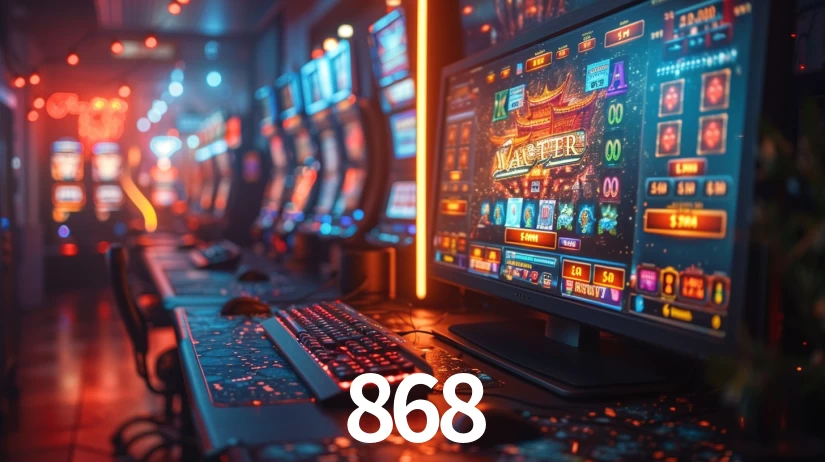 Sinta a adrenalina dos jogos de cassino com 868